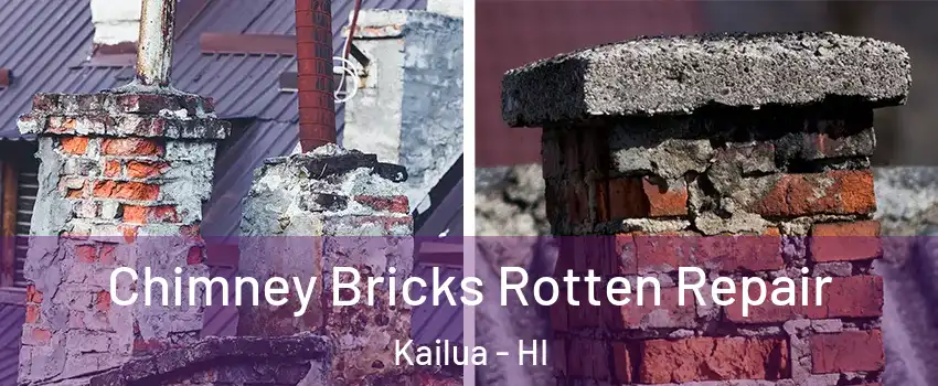  Chimney Bricks Rotten Repair Kailua - HI