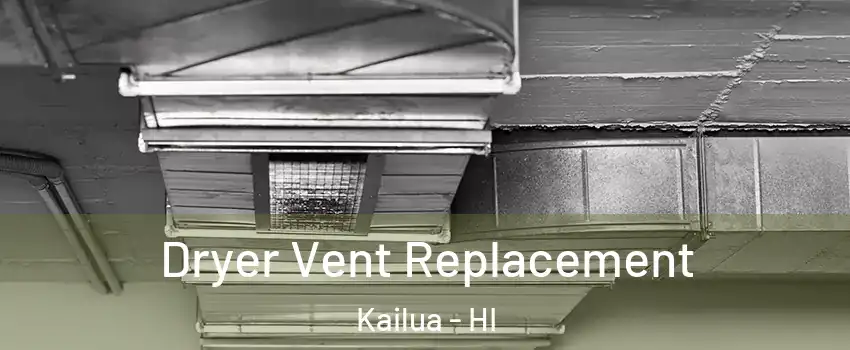  Dryer Vent Replacement Kailua - HI