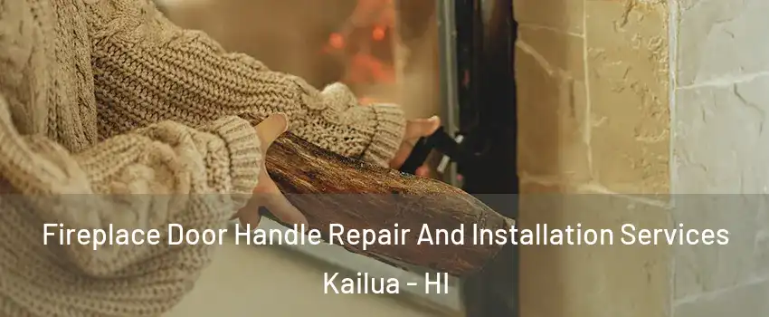  Fireplace Door Handle Repair And Installation Services Kailua - HI