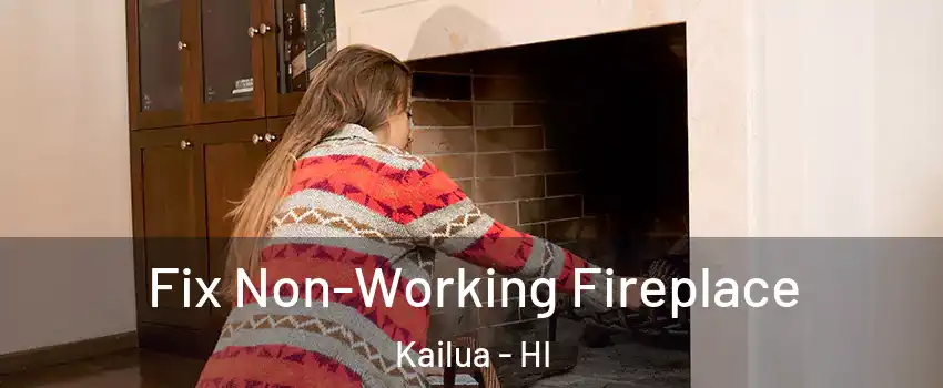  Fix Non-Working Fireplace Kailua - HI