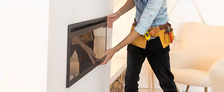 Metal Fireplace Installation in Kailua, Hawaii