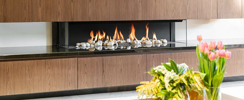 Double-height Fireplace Design Refurbishment in Kailua, Hawaii