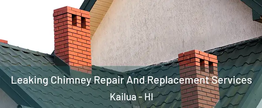  Leaking Chimney Repair And Replacement Services Kailua - HI